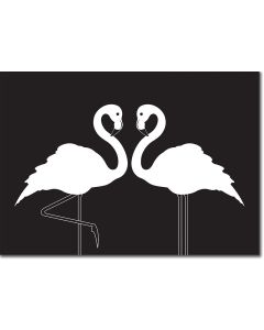 Flaming Flirtation - Prints of flamingos