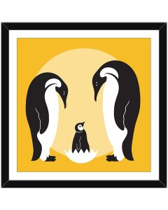 Penguin bird pictures – framed art posters