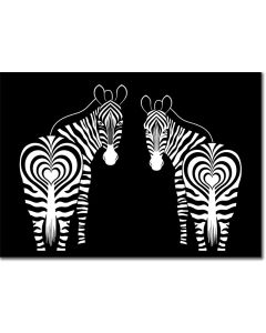 Zebra prints - Zebra Zenitude fine art poster